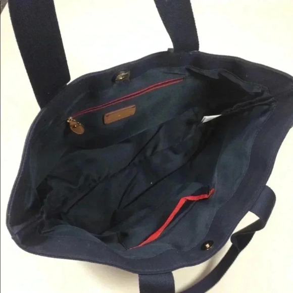 Tommy Hilfiger Canvas Tote Bag - Picture 6 of 8